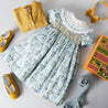 Bertioli & Pepa Hand Smocked Bee Motif Dress (12mths-10yrs) Dresses  from Pepa London US