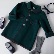 Velvet Hairband with Thin Navy Bow HAIR ACCESSORIES from Pepa London US