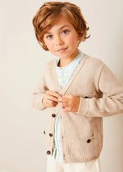 Plain Cotton Shorts in White (4-10yrs) SHORTS from Pepa London US