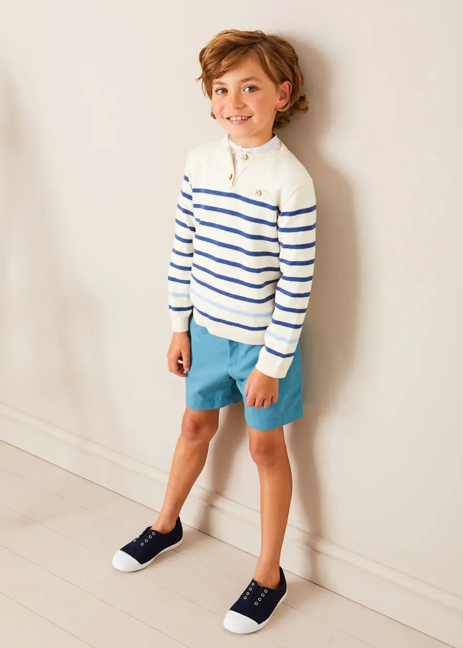 The Blue Shorts Boy Look Look from Pepa London US