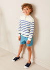 Plain Pocket Detail Shorts in Blue (4-10yrs) SHORTS from Pepa London US