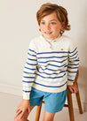 Plain Pocket Detail Shorts in Blue (4-10yrs) SHORTS from Pepa London US