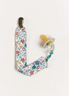 Emilia Floral Dummy Clip in Caramel Accessories  from Pepa London US