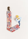 Beatrice Floral Dummy Clip in Navy Accessories  from Pepa London US