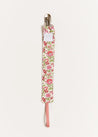 Daphne Floral Dummy Clip in Raspberry Accessories  from Pepa London US