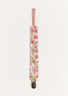 Daphne Floral Dummy Clip in Raspberry Accessories  from Pepa London US