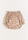 Daphne Floral Bloomers in Pink (3mths-2yrs) Bloomers  from Pepa London US