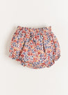 Beatrice Floral Bloomers in Caramel (3mths-2yrs) Bloomers  from Pepa London US