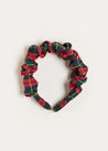 Belgravia Tartan Hairband in Red Hair Accessories  from Pepa London US