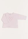 Openwork Detail Jumper in Pink (1-9mths) Knitwear  from Pepa London US