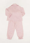 Laurel Floral Pyjamas in Pink (18mths-10yrs) Nightwear  from Pepa London US