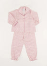 Laurel Floral Pyjamas in Pink (18mths-10yrs) Nightwear  from Pepa London US