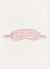 Laurel Floral Eye Mask in Pink Accessories  from Pepa London US