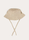 Holland Striped Sun Hat in Green (XS-M) ACCESSORIES from Pepa London US