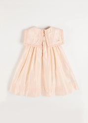 The Royal Silk Dress in Rose (4-10yrs) Dresses from Pepa London US