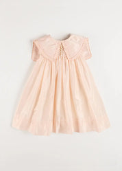 The Royal Silk Dress in Rose (4-10yrs) Dresses from Pepa London US