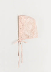 The Royal Silk Bonnet in Rose (S-M) Bonnets from Pepa London US