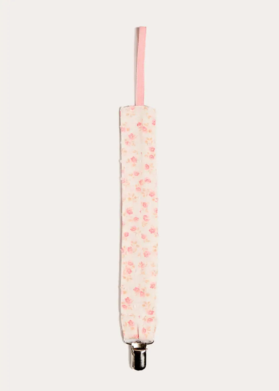 Martha Floral Dummy Clip in Pink Accessories from Pepa London US