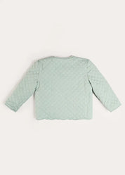 Margret Floral Reversible Quilted Jacket in Pink (4-12yrs) COATS from Pepa London US