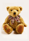 Limited-Edition Merrythought & Pepa Teddy Bear with Daphne Floral Bow Toys  from Pepa London US