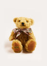 Limited-Edition Merrythought & Pepa Teddy Bear with Daphne Floral Bow Toys  from Pepa London US