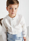 Blue Silk Pageboy Knickerbockers (12mths-10yrs) Trousers  from Pepa London US