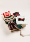 Belgravia Tartan Boy Gift Set in Red Look from Pepa London US