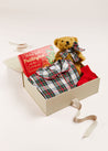 Sussex Pyjama Baby Gift Set in Red Look from Pepa London US