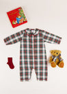 Sussex Pyjama Baby Gift Set in Red Look from Pepa London US