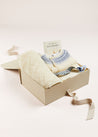 Fair Isle Knitted Gift Set in Cream Look from Pepa London US