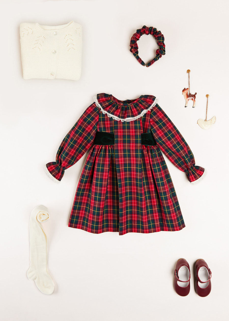 Belgravia Tartan Girl Gift Set in Red Look from Pepa London US