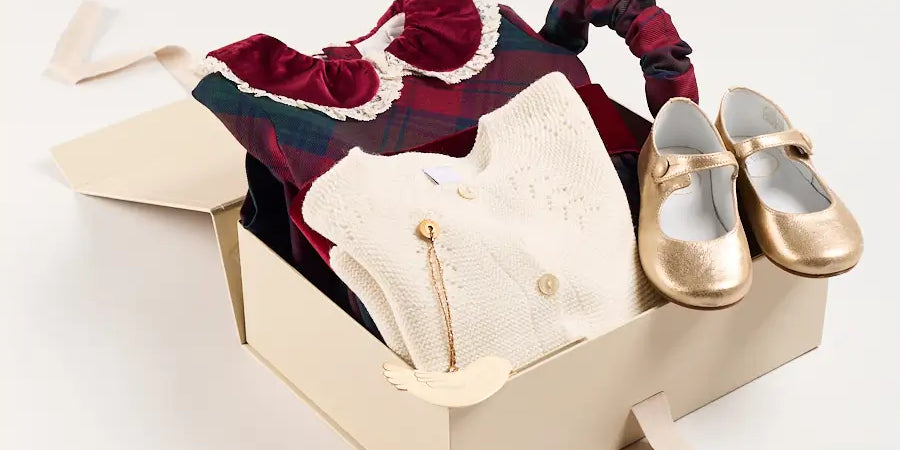 The Grosvenor Tartan Dress Gift Set Look from Pepa London US