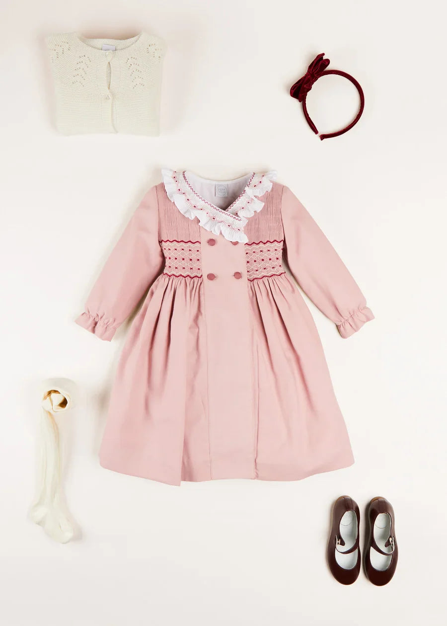 The Pink Hand Smocked Dress Girl Look LOOK from Pepa London US