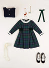 The Windsor Tartan Dress Girl Look Look  from Pepa London US