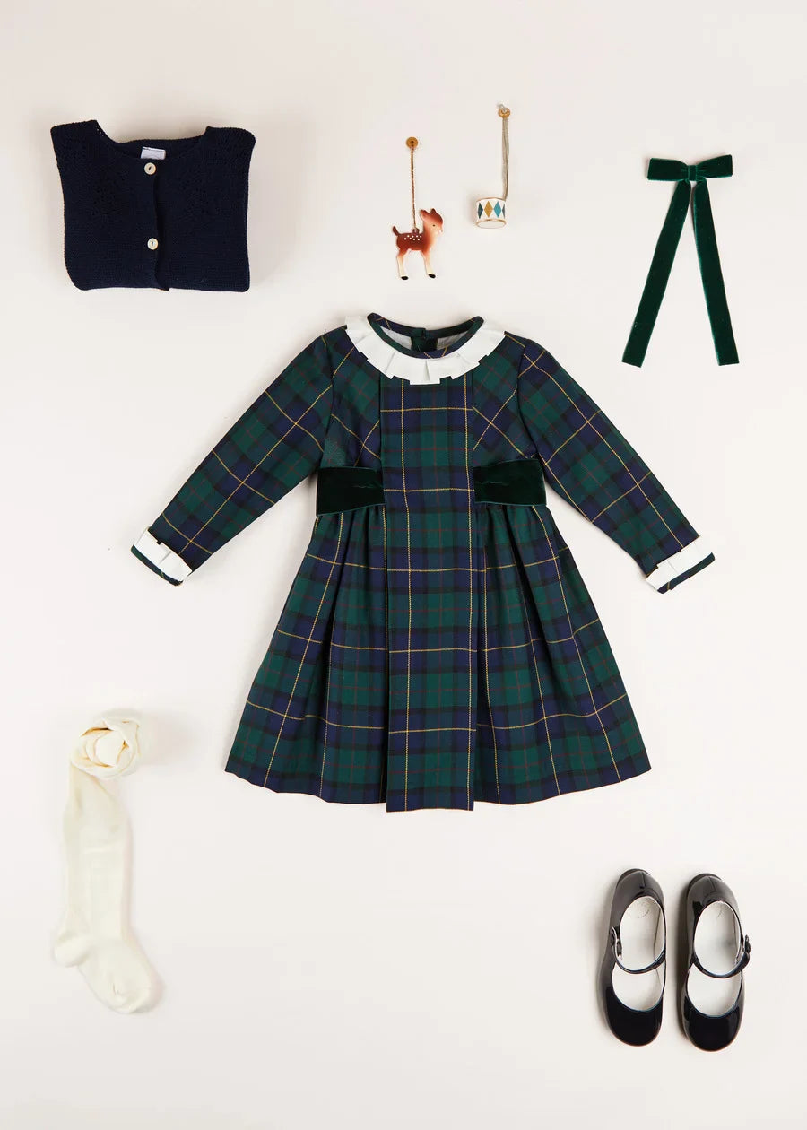 The Windsor Tartan Dress Girl Look LOOK from Pepa London US