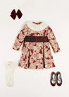 The Eleanor Floral Dress Girl Look Look  from Pepa London US