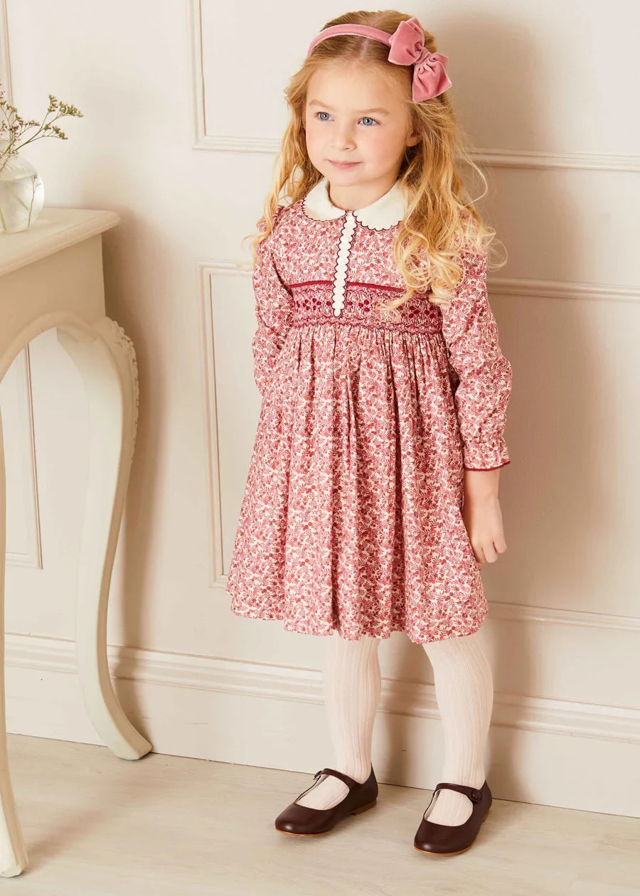 The Pink Evelyn Dress Baby Girl Look LOOK from Pepa London US