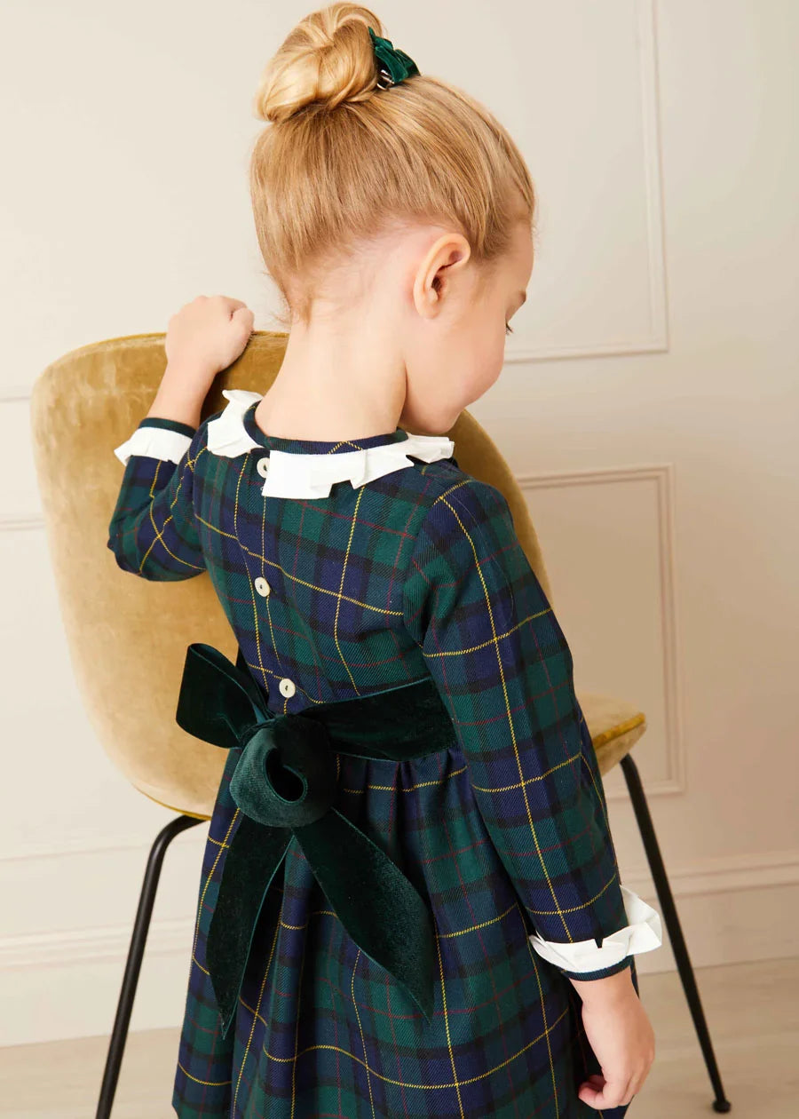 The Windsor Tartan Dress Baby Girl Look LOOK from Pepa London US