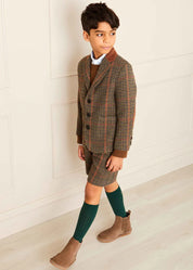 The Tweed Blazer Shorts Set Boy Look LOOK from Pepa London US