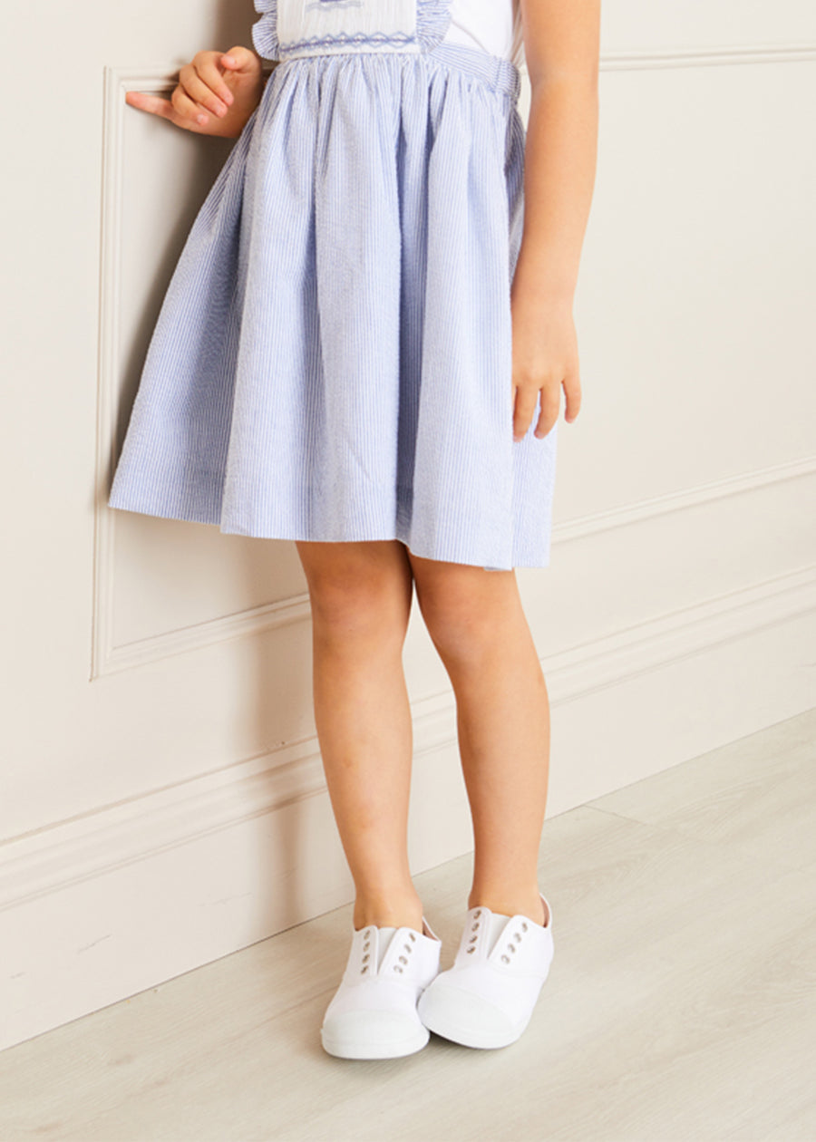 Canvas Plimsolls in White (20-34EU) Shoes from Pepa London US