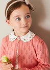 Mabel Floral Hairband in Coral HAIR ACCESSORIES from Pepa London US