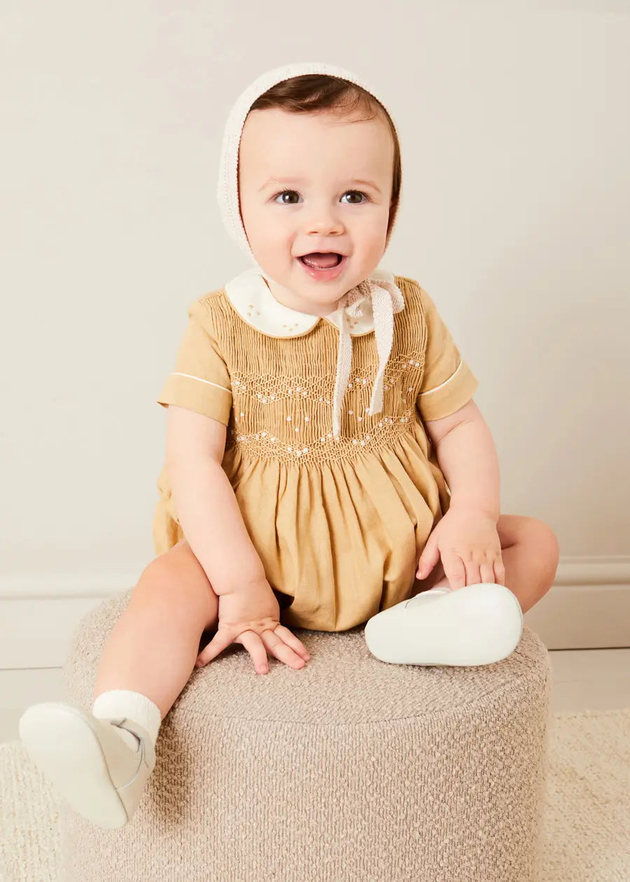 The Almond Romper Baby Boy Look Look from Pepa London US