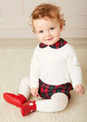 Belgravia Tartan Bloomers in Red (3mths-2yrs) Bloomers  from Pepa London US