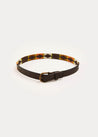 Polo Belt in Multi (XS-S) Belts & Braces  from Pepa London US