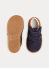 Suede Sneakers in Navy (24-30EU) SHOES  from Pepa London US