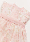 Tulle Floral Sleeveless Party Dress in Pink (4-10yrs) Dresses  from Pepa London US