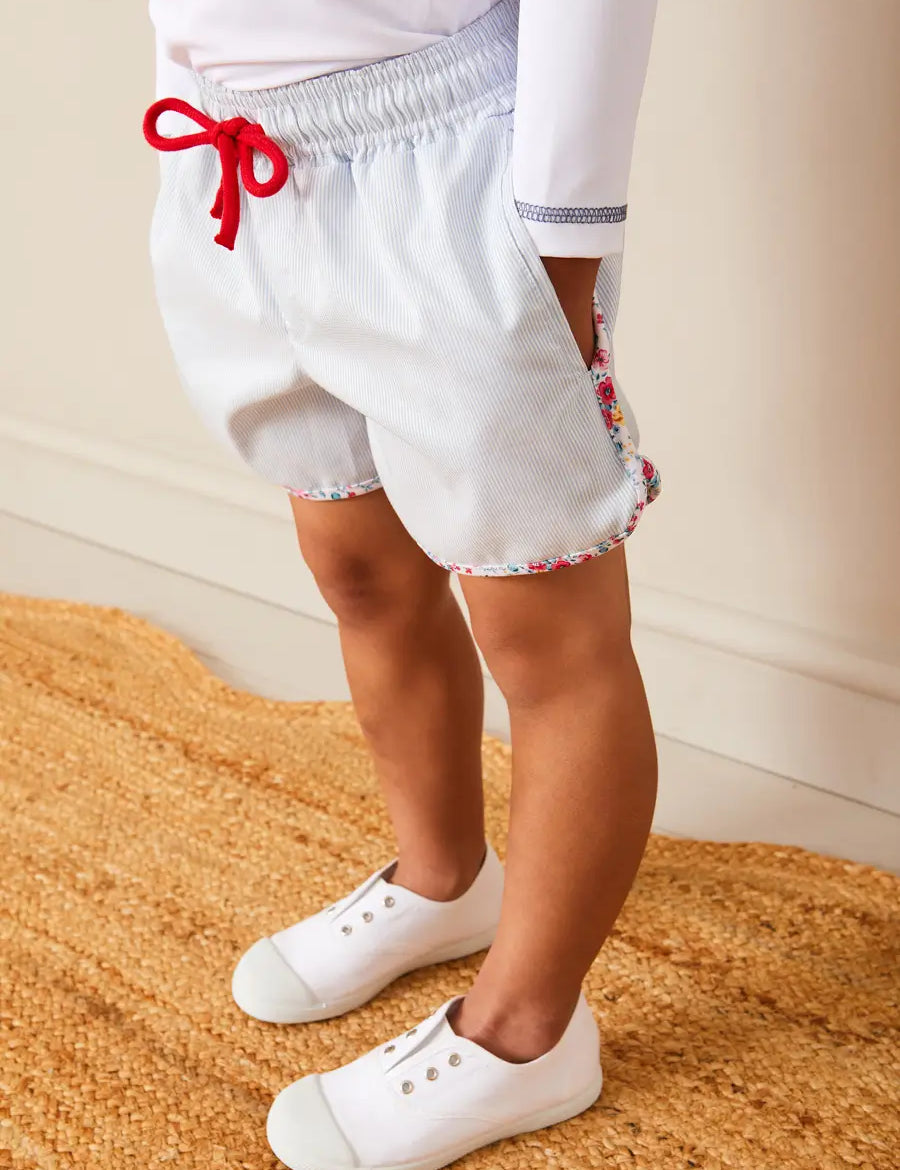 Canvas Plimsolls in White (20-34EU) Shoes from Pepa London US