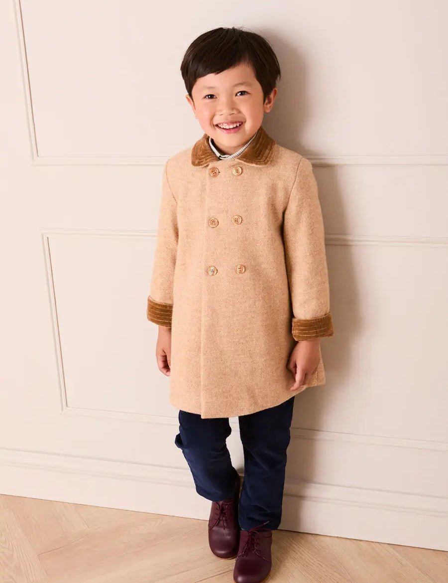 Corduroy Chino Trousers in Navy (18mths-5yrs) Trousers from Pepa London US