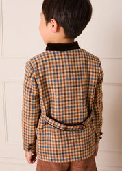 The Cadogan Houndstooth Shirt Toddler Boy Look