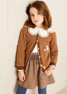 Chester Puppytooth Skirt in Caramel (4-10yrs) Skirts  from Pepa London US